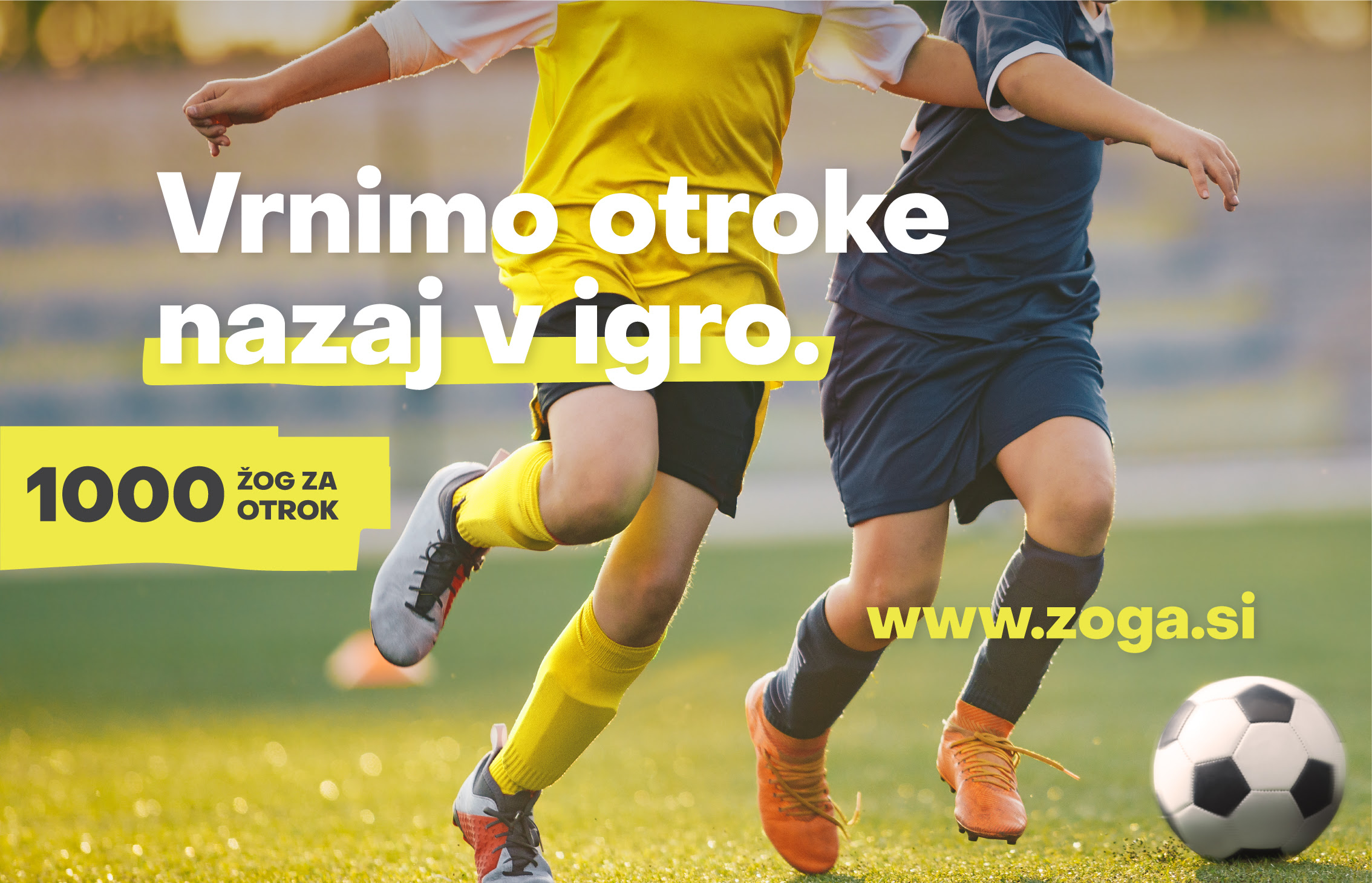 Kampanja "1000 žog za 1000 otrok": prijave, sodelovanje ob širjenju sporočil kampanje...